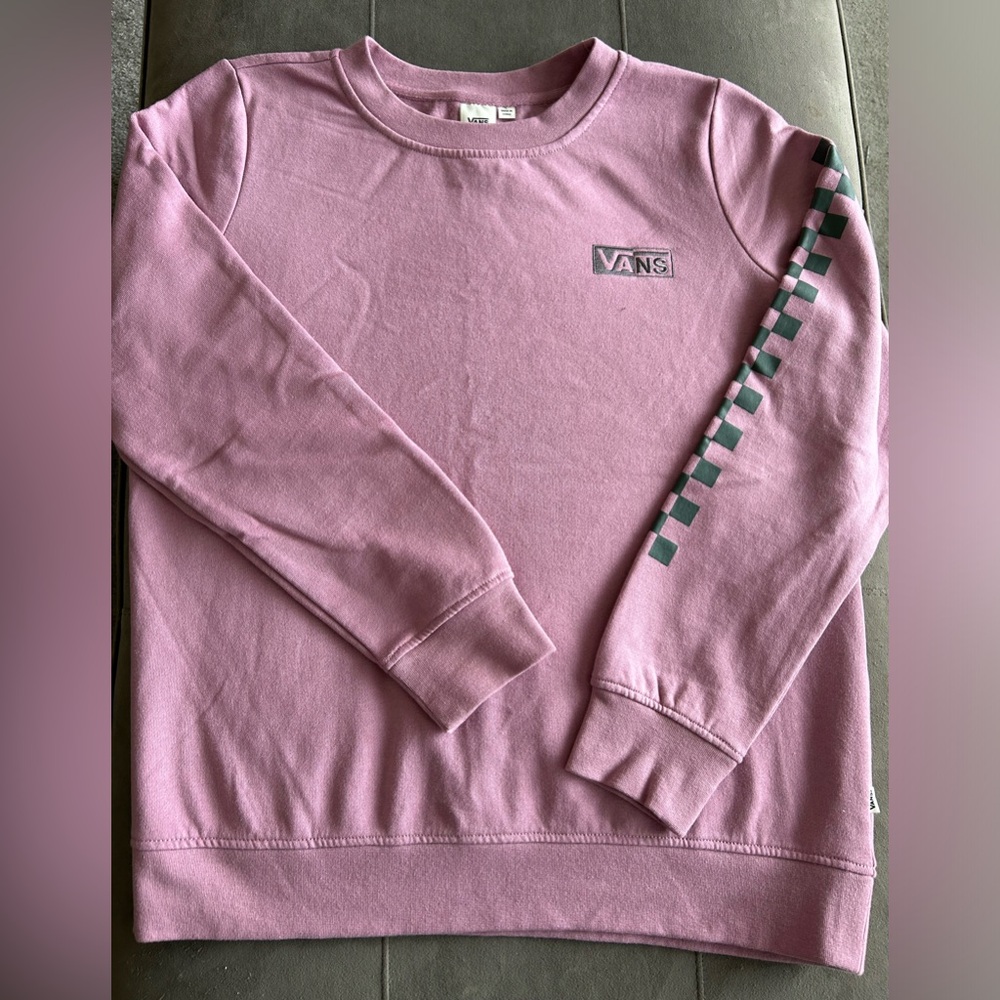 Vans Pink Sweatshirt NWOT Size S